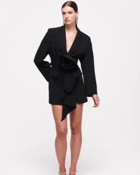 Santiago Jacket Dress Black