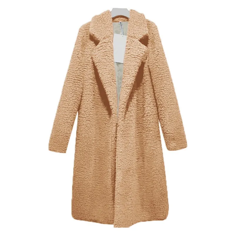 Teddy Bear Winter Thick Faux Fur Coat