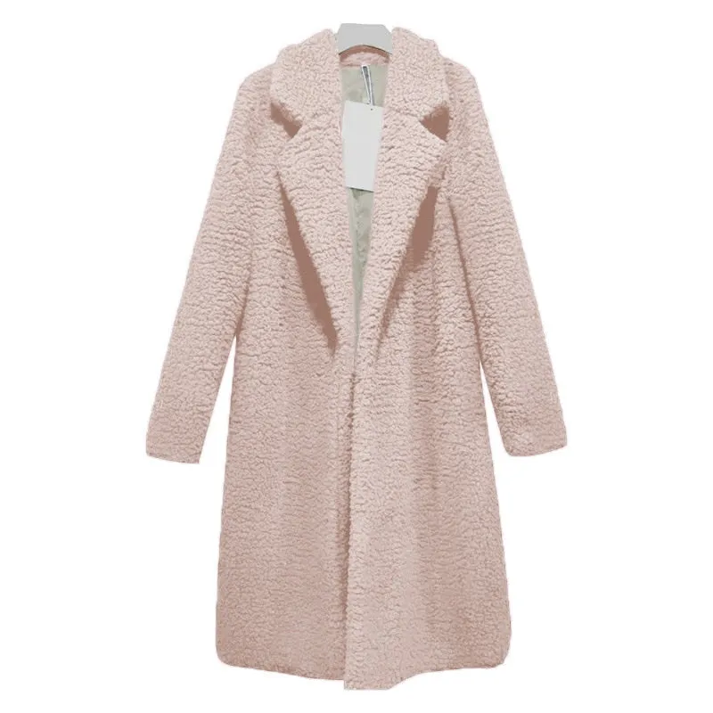 Teddy Bear Winter Thick Faux Fur Coat