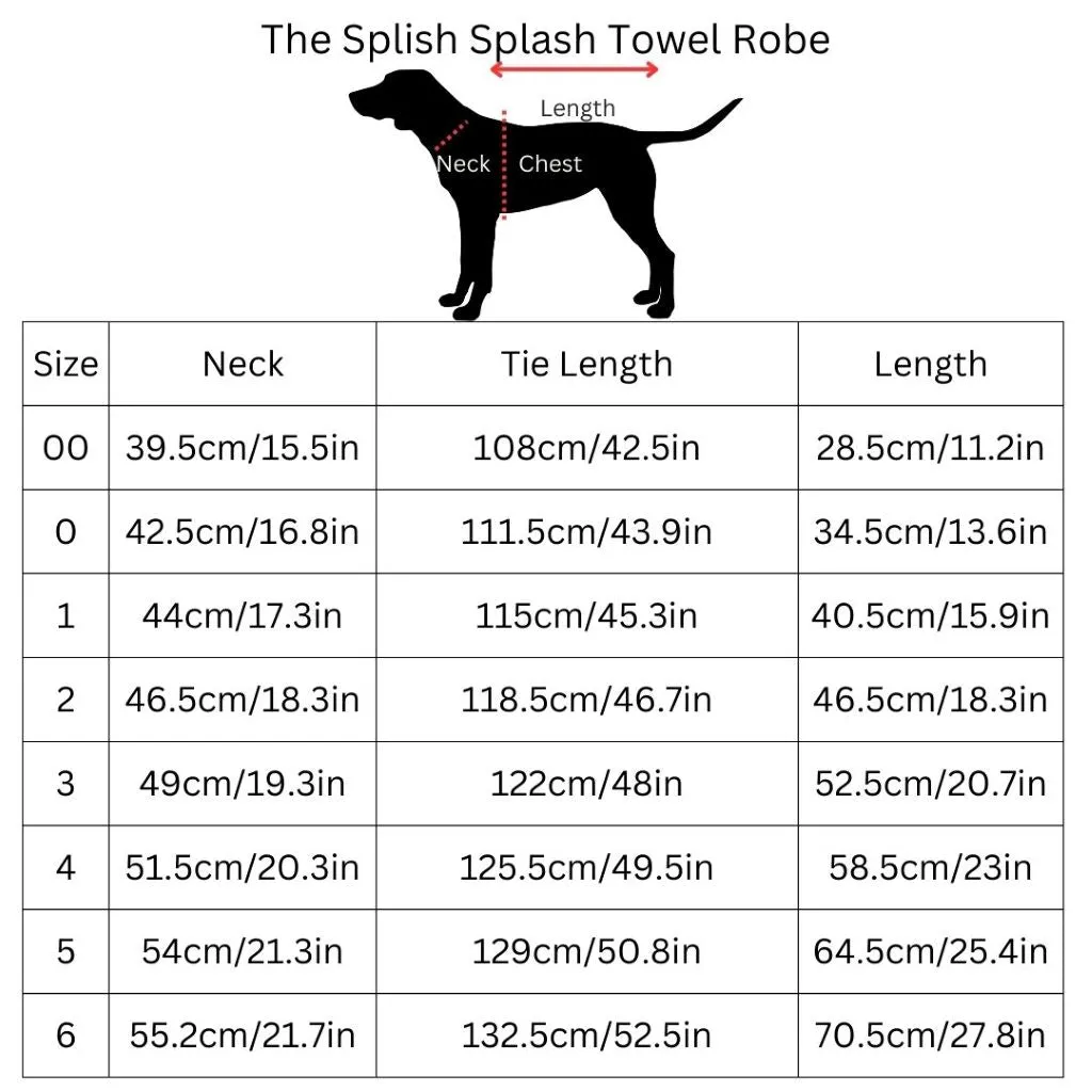 The Splish Splash Dog Drying Coat | Dazzling Pink