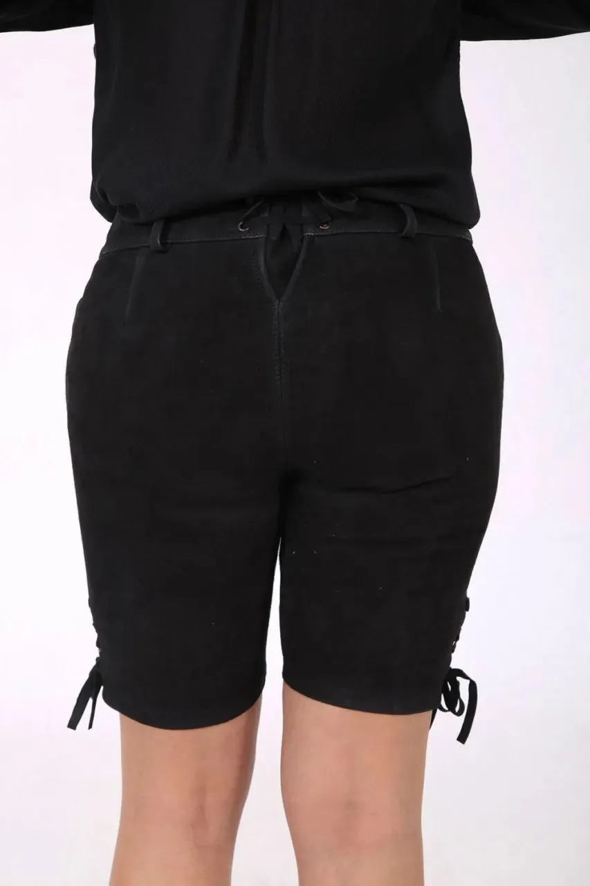 Traditional Lederhosen Women Aylin Black