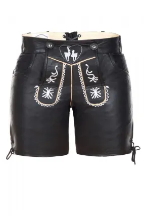 Traditional Lederhosen Women Black