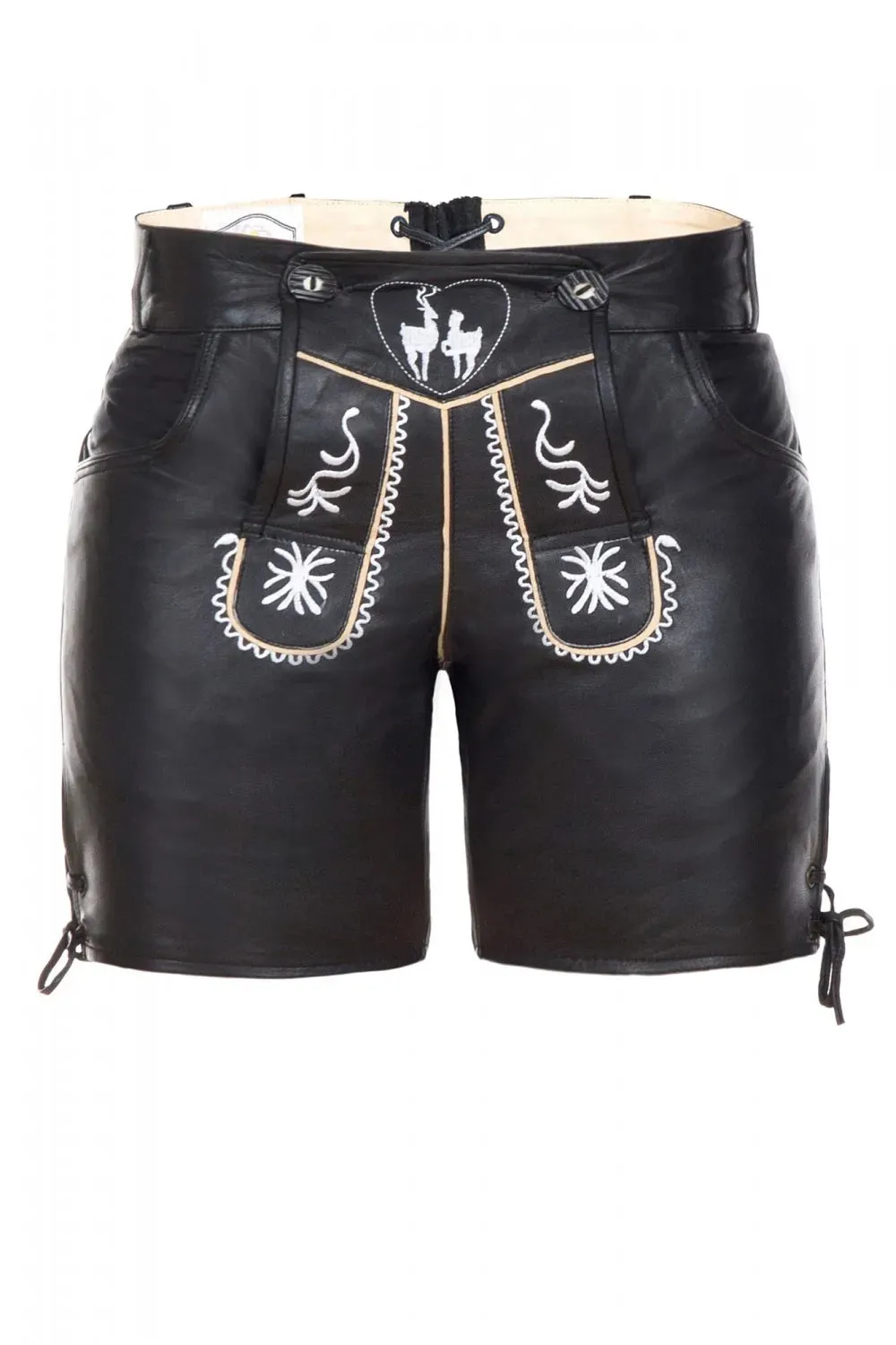 Traditional Lederhosen Women Black