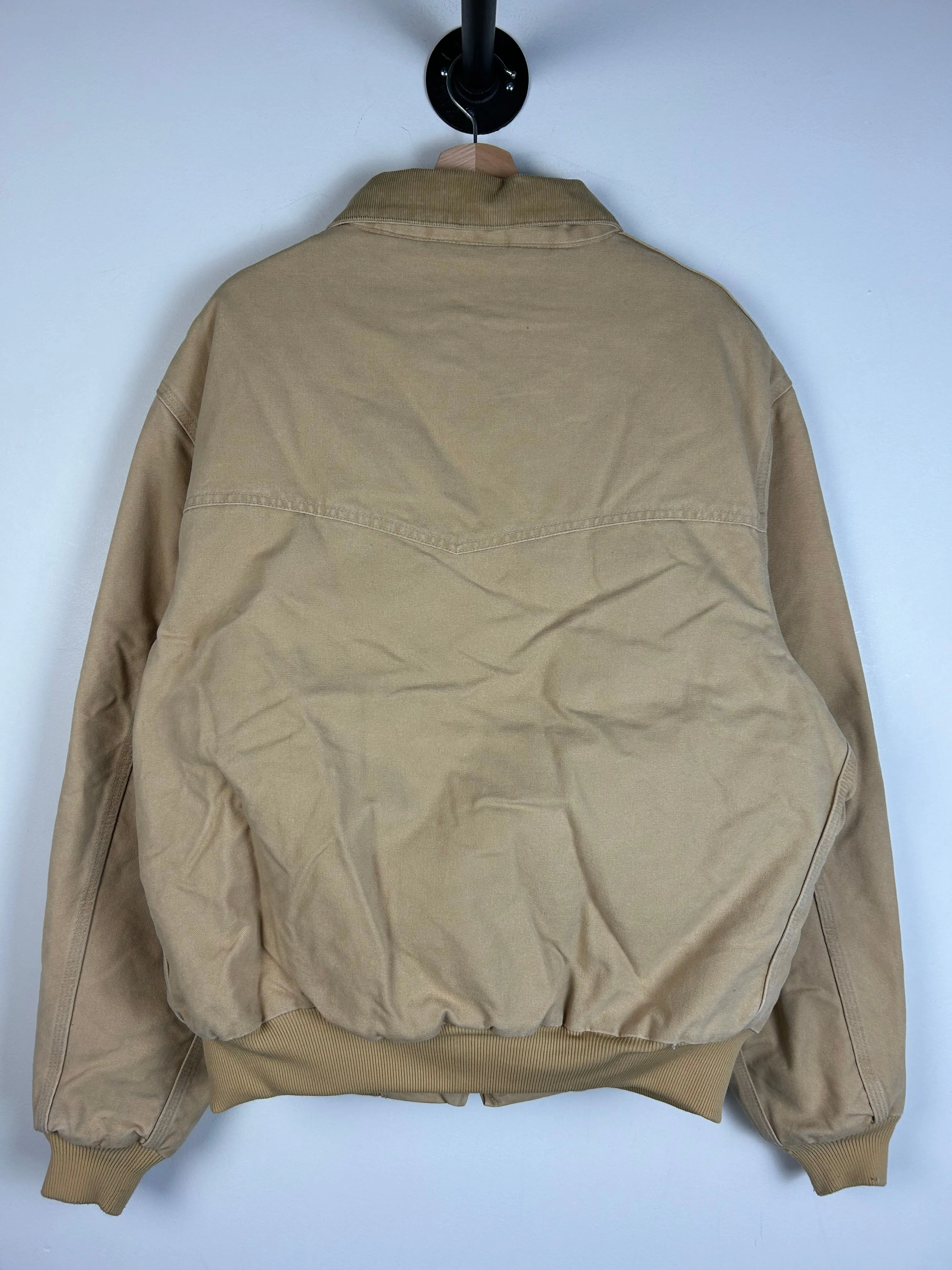 Vintage 90's Carhartt Santa Fe Cream Jacket J14WET