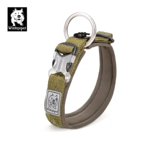 Whinhyepet Dog Collar army green -2XS